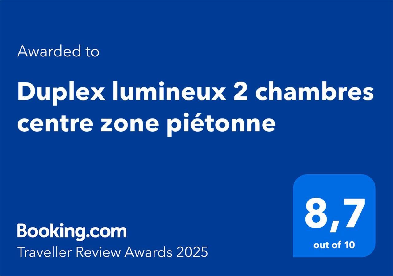 Duplex Lumineux 2 Chambres Centre Zone Pietonne Валанс Экстерьер фото